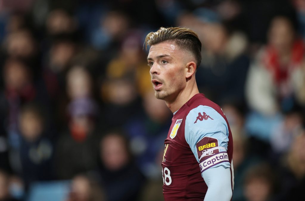 Aston Villa's Jack Grealish.