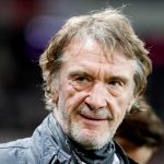 OGC Nice owner Jim Ratcliffe before the match.
